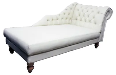 Immagine prodotto di LUTON II Chesterfield: Divano a due posti, chaise longue, divano letto, pouf, in pelle