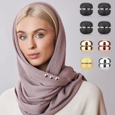 Produktbild von 8 Stk. Magnetische Hijabnadeln, Multifunktional, Sicher