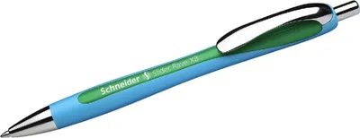 Produktbild von Kugelschreiber Slider Rave Druckmechanik XB grün Packung mit 5 Stück