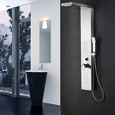 Obrázok produktu pre Sprchový panel s termostatickou batériou – Sprchový panel – Sprchové panely