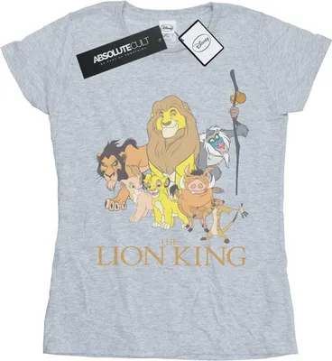 Produktbild von Disney - "The Lion King" T-Shirt für Damen BI25023 (XXL) (Grau)