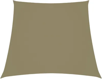Produktbild von vidaXL Sonnensegel Oxford-Gewebe Trapezförmig 2/4x3 m Beige