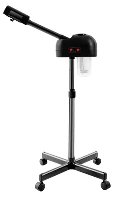 Produktbild von Gesichtsdampfer, Heißspray, verstellbarer Ständer, Schwarz