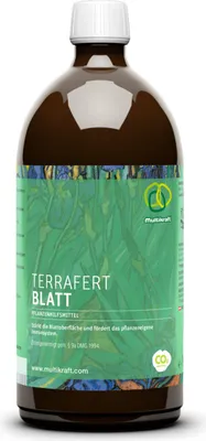 Produktbild von Multikraft Terrafert Blatt 1L flüssiges Pflanzenhilfsmittel zur Anwendung auf der Blattoberfläche