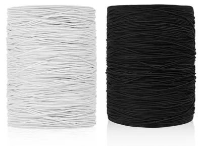 Produktbild von Gummiband für Armbänder – Elastisches Nylonband zum Basteln – Bunt – 1 mm x 100 m