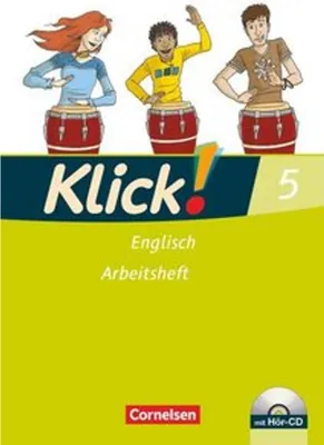 Obrázek produktu pro Klick! Englisch 5: 9. Schuljahr. Arbeitsheft mit Hör-CD