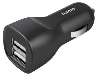 Obrázok produktu pre Hama 00201636, Auto, Zapaľovač, 5 V, Čierna