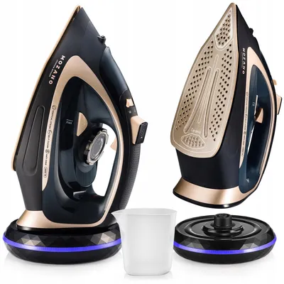 Produktbild von Kabelloses Dampfbügeleisen Mozano Ultimate Smooth 2600 W mit Keramiksohle