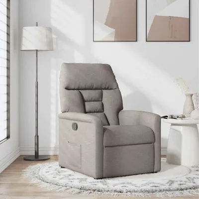 Produktbild von vidaXL Relaxsessel Taupe Stoff