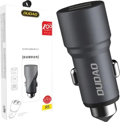 Obrázek produktu pro DUDAO DUDCC31AB 2 x USB / 3.1A Black