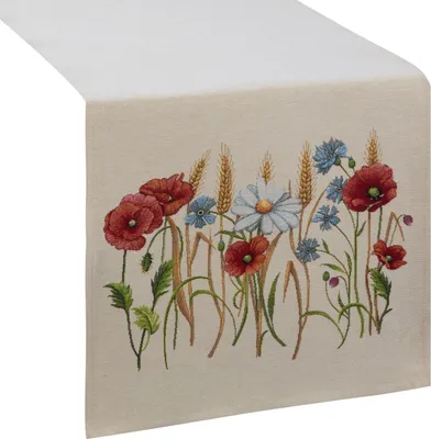 Produktbild von Dekorative Gobelin Tischdecke 1306 NAT 40x100 cm   -5%