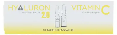 Produktbild von Regenerating Haut ampoules with hyaluronic acid and vitamin C Vital-Aktiv Ampulle 10 x 1ml