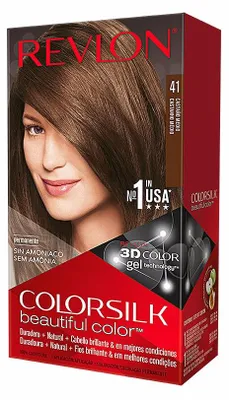 Produktbild von Revlon ColorSilk Beautiful Color, Braun, Medium Brown, Frauen, Ammoniak, Box, 1 Stück(e)