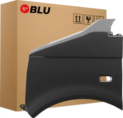 Produktbild von BLU Kotflügel Passend für Volkswagen Transporter T5 / Multivan LH7W Links Grau NaturGrau | 2003-2015 | Vorderseite Vorne | Lackiert | Einbaufertig