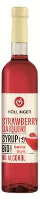 SYROP DO DRINKÓW I KOKTAJLI STRAWBERRY DAIQUIRI BIO 500 ml - HOLLINGER