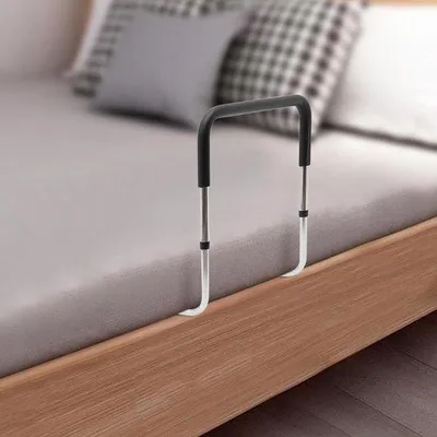 Zdjęcie produktu dla Uchwyt pomocniczy dla seniorów - Wsparcie przy wstawaniu - Regulowana wysokość - 46-56 cm - Biały