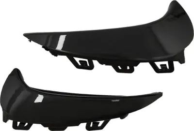 Produktbild von Hintere Klappen Flics Seitenflossen für Mercedes GLA SUV H247 20+ Sport Line Glänzend schwarz.