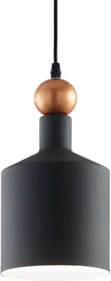 Produktbild von Aufhängung Industrial-Minimal Triade-3 Metall Grau 1 Licht E27