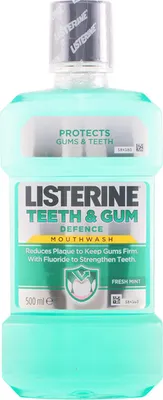 Produktbild von Listerine Zähne und Zahnfleisch Mundspülung 500ml