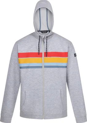 Immagine prodotto di Regatta - Felpa con cappuccio "Shorebay II" con zip integrale da uomo RG10643 (XL) (grigio argento screziato)