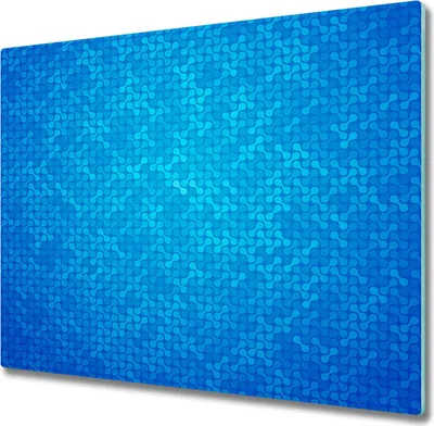 Produktbild von Glas Herdabdeckplatte 60x52 cm Spritzschutz Glasabdeckplatte Schneidebrett Abstraktes