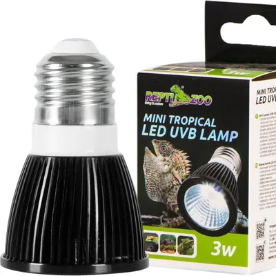 Immagine prodotto di Repti-Zoo Lampada LED UVB Tropicale - Lampada LED UVB 5.0 tropicale Repti-Zoo