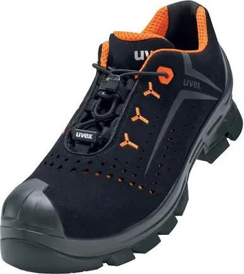 Produktbild von uvex 2 MACSOLE® Halbschuhe S1P schwarz, orange Weite 12 Gr. 48