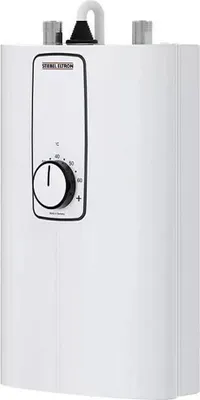 Zdjęcie produktu dla Przepływowy podgrzewacz wody STIEBEL ELTRON DCE 11/13, 11 kW, elektroniczny, zamknięty, biały
