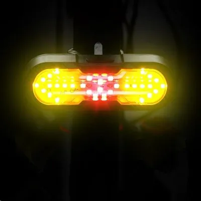 Produktbild von Fahrradlenker mit drahtlosem Fernbedienung – Fahrradhinterleuchten mit integrierten Lenker für Fahrradfahren.