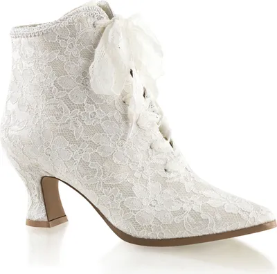Produktbild von VICTORIAN-30 Damen Booties von Fabulicious, Elfenbein , EU 36, US 6