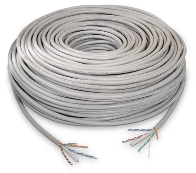 Produktbild von UTP starres Netzwerkkabel der Kategorie 6 NANOCABLE 10.20.0502 100 m Grau