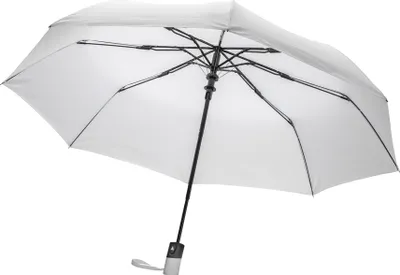 Image de XD Collection - "Impact Aware" rPET (Polyéthylène téréphtalate recyclé) Parapluie pliable automatique XD839 (Taille unique) (Blanc)