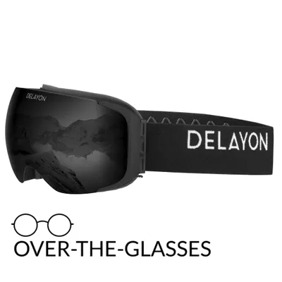 Produktbild von Skibrille Explorer Goggle Brillentauglich (OTG) schwarz/schwarz