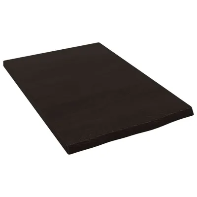 Obrázek produktu pro vidaXL Umyvadlová deska tmavě hnědá 40x60x2 cm ošetřené masivní dřevo