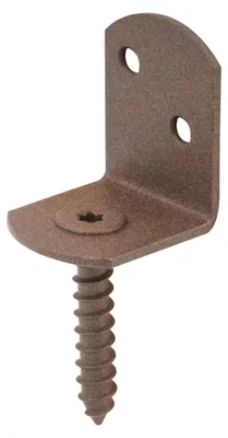 Geflochtener Zaunhalter, rostbraun, 50 Stück, 30x83x32 mm