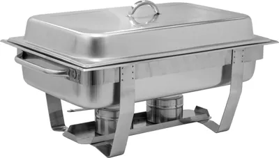 Produktbild von Chafing Dish Speisenwärmer Warmhaltebehälter Edelstahl 65mm Deckel T633
