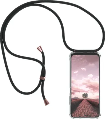 Produktbild von EAZY CASE Handykette mit Hülle für Xiaomi Redmi Note 10 / 10S Backcover Handykette, zum Umhängen in Schwarz
