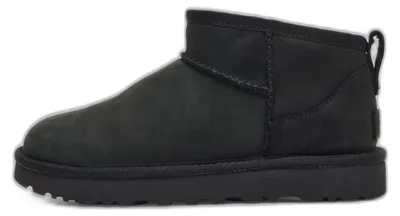 Zdjęcie produktu dla UGG Classic Ultra Mini Nubuck botki buty damskie czarne 1184556-BLK