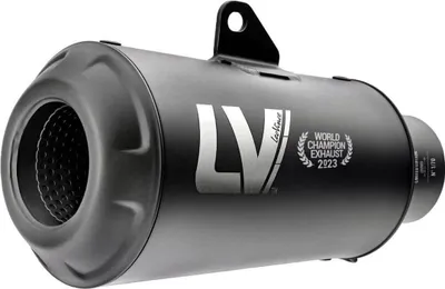 Image de Échappement LeoVince LV-10 Weltmeister noir Slip-On pour KAWASAKI Z 400