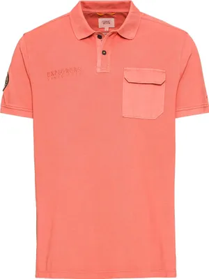 Produktbild von Polo 1/2Arm 54 Faded Red Größe M