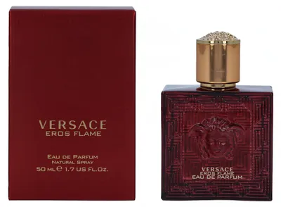 Produktbild von Versace Eros Flame, Männer, 50 ml, Nicht nachfüllbare Flasche, Spray