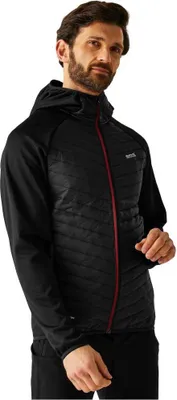 Produktbild von Regatta Andreson Hybrid Jacke Schwarz S Mann Schwarz S