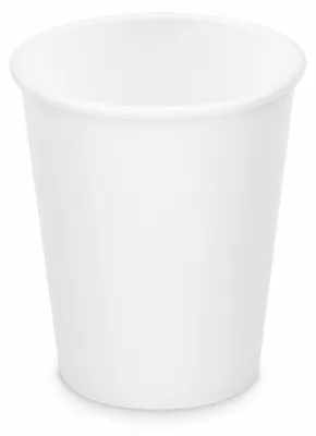 Produktbild von 100x Heiß- und Kaltgetränkebecher Pappbecher weiß 200ml 280ml Ø 80mm