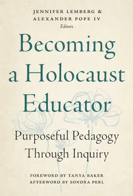 Produktbild von Becoming a Holocaust Educator
