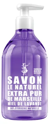 Immagine prodotto di Sapone di Marsiglia al miele di lavanda 500ml Lavendelhonig