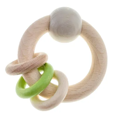 Obrázok produktu pre HESS okrúhle hrkálka príroda/ jablko zelená