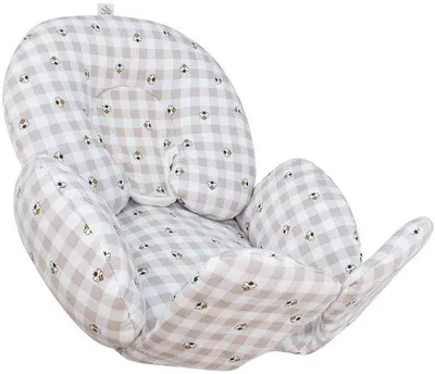 Produktbild von Ibenzoa® 3‑teiliges Sitzverkleinerer‑Set für Babys – 100% ‑Baumwolle Einlage für Autositz, Kinderwagen & Wiege, abnehmbare verstellbare Nackenstütze, hypoallergen,