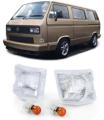Produktbild von Blinker weiß links rechts für VW T3 Bus Transporter 1979-1992 Frontblinker