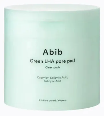 Produktbild von Abib Green LHA Pore Pad Clear Touch 60 Stück - Gesichtsreinigungspads