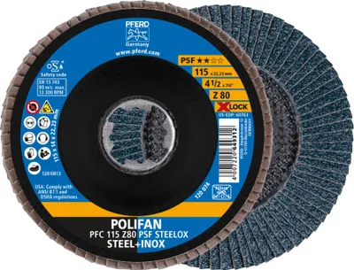 Produktbild von PFERD 67668116, 11,5 cm, 13300 RPM, 80 g, 10 Stück(e)